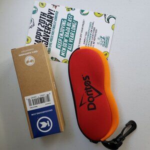 Doritos X Knockaround MTN Dew Classics Frosted Grey Red Sunset Sunglasses‎
